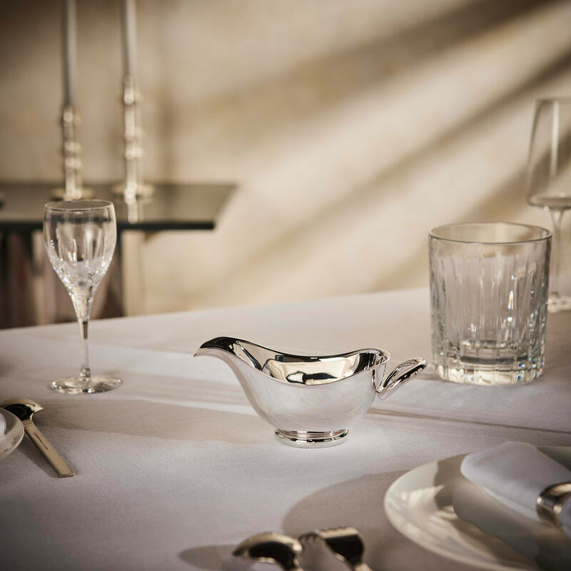 كريستوفل وعاء الصلصات فيرتيجو باللون الفضي