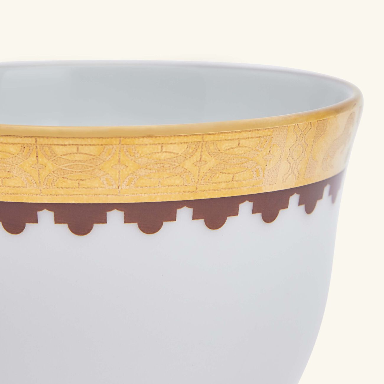 هافيلاند طقم كافالييه رويال المؤلف من 6 فناجين للقهوة العربية بنقوش ذهبية