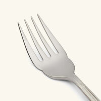 christofle osiris serving fork stainless steel