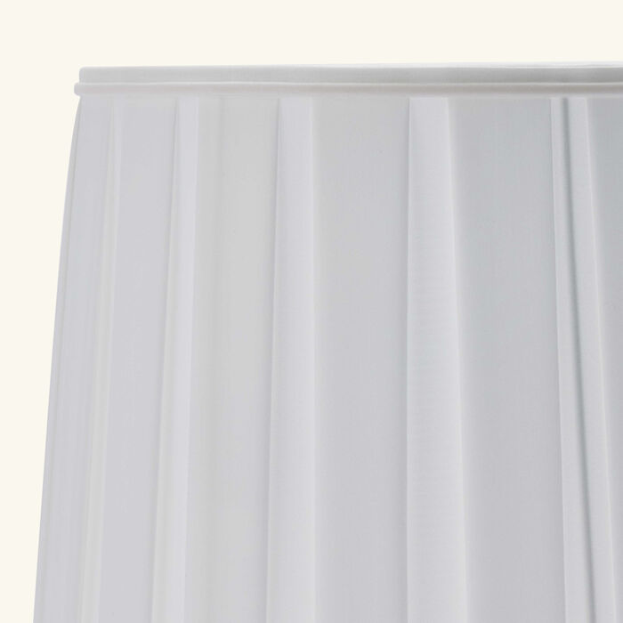 baccarat krysta pleated lampshade