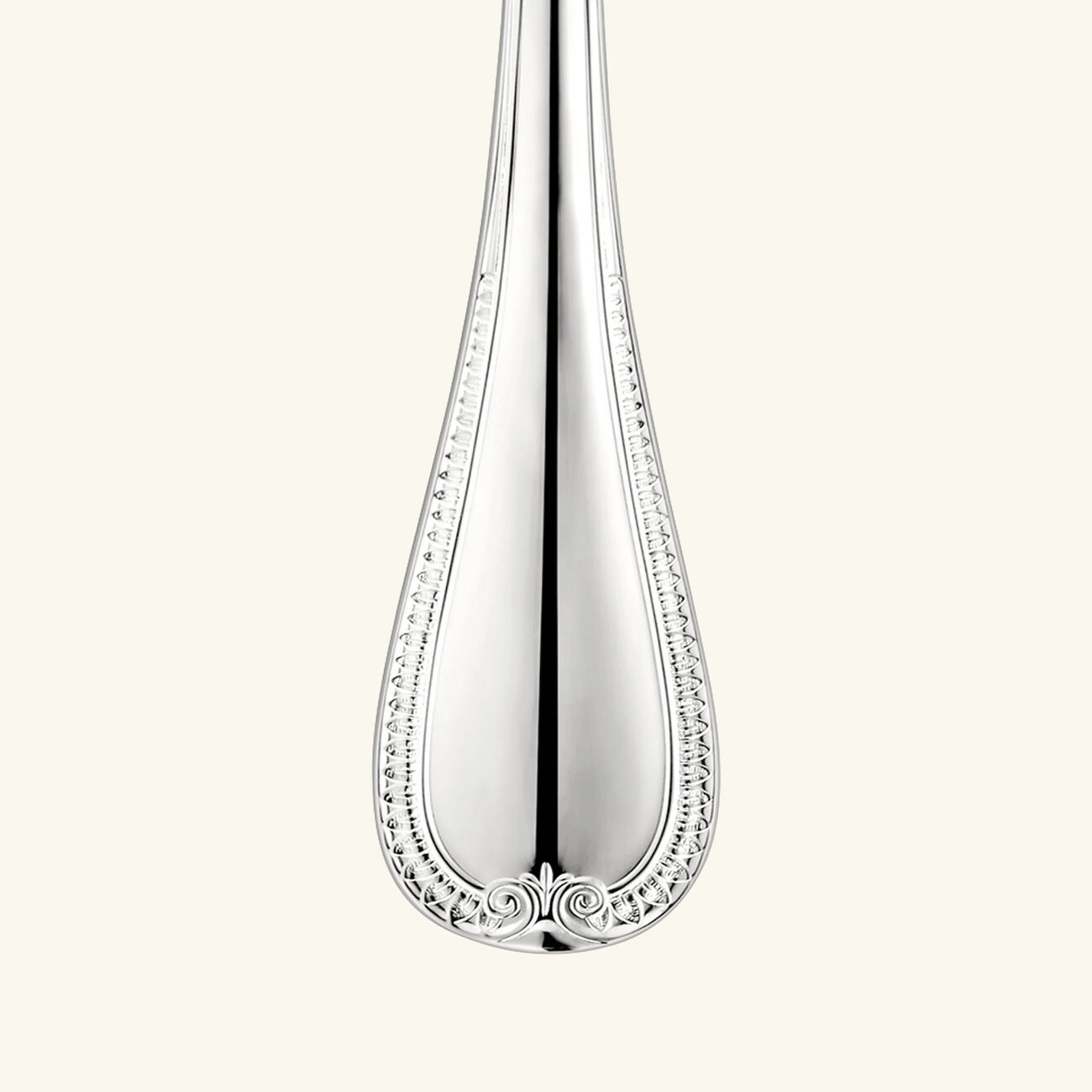 christofle malmaison serving fork sterling silver