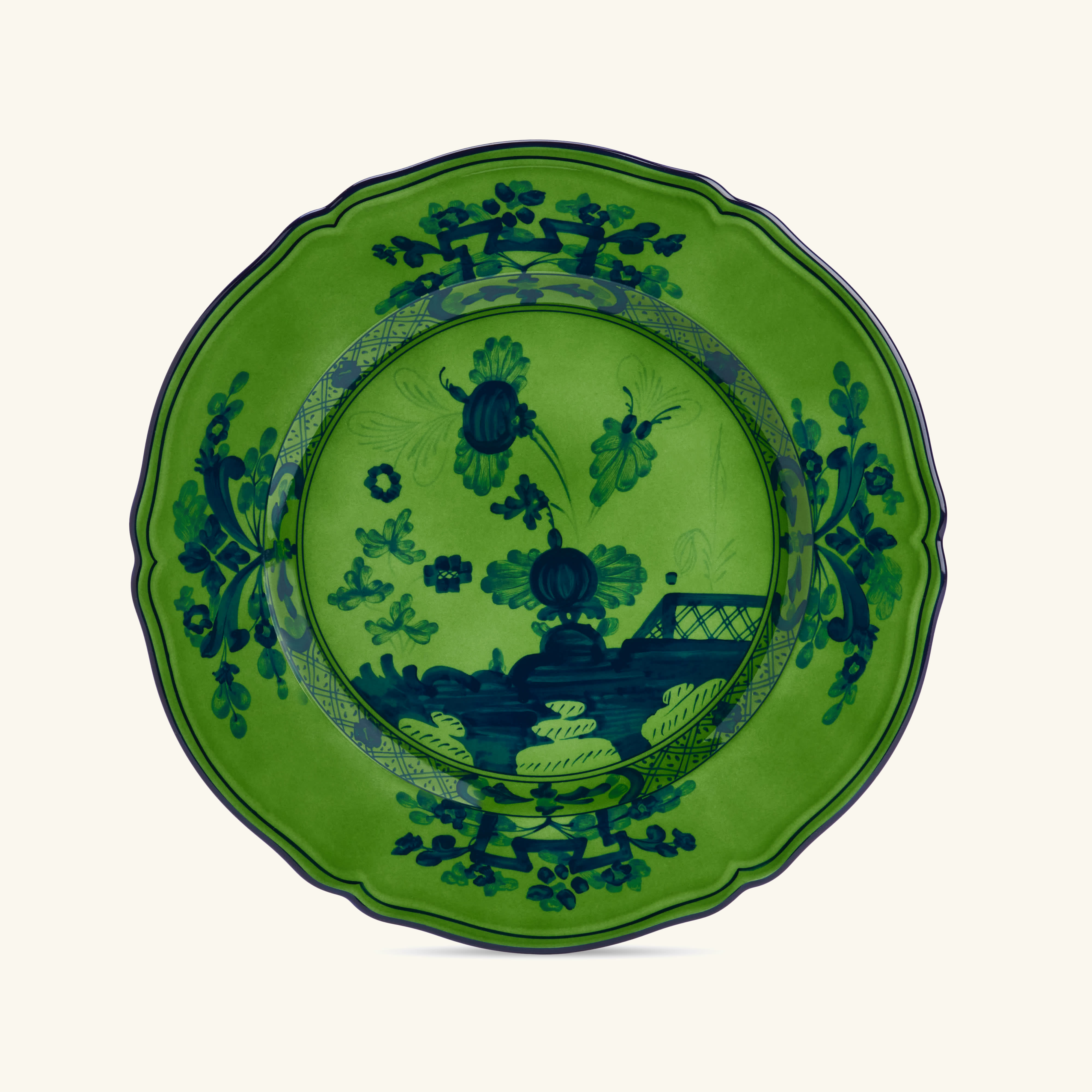 

Oriente Italiano Green Charger Plate